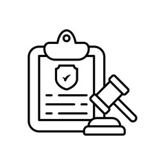 Law Enforcement vector icon