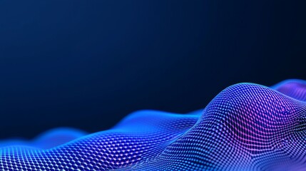 Seamless digital mathematical formulas. A futuristic abstract background with symbols from math and physics, integrated with a mesh network grid. A 3D science concept illustration in 4K.