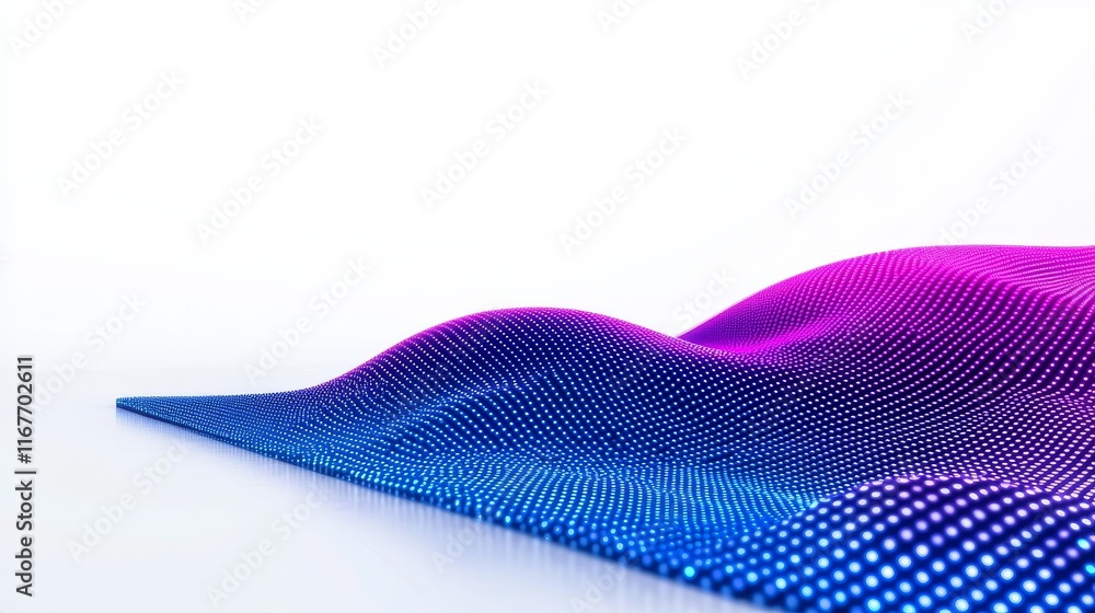 Poster cyber big data streaming. blockchain data fields. network lines linking streams. the idea of ai tech