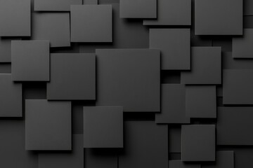 Obraz premium Abstract background created with gray paper using geometric shapes.