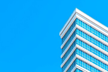 The windows in a modern office building. The architecture of business buildings.