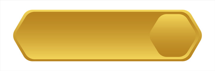 Golden CTA button template.