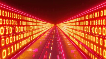 Digital Highway: A Journey Through Binary Code