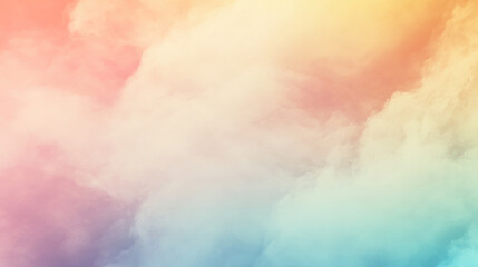 Colorful abstract gradient with soft pastel tones
