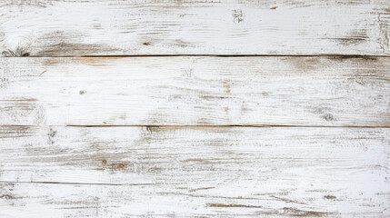 Weathered white wooden planks with rustic texture