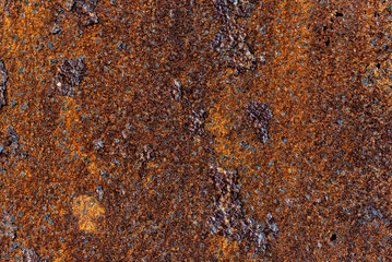 rusty metal background