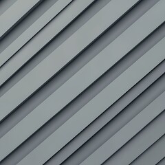 Obraz premium stylized diagonal white lines intersecting on a smooth grey background 