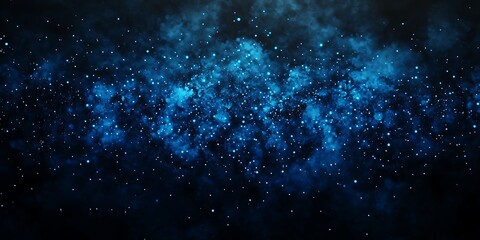 Obraz premium dynamic digital lines forming a network grid with glowing blue dots 