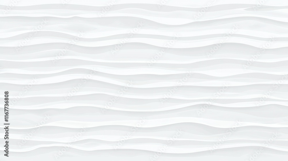 Poster abstract white wave pattern background texture