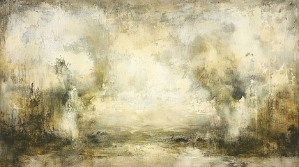 Abstract Landscape: Ethereal Serenity