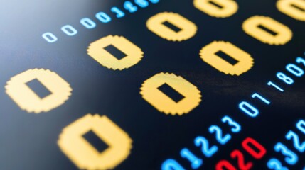 Digital Currency Interface: Close-up of Cryptocurrency on Screen