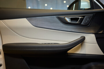 Explore the intricate functions of premium luxury car seat control buttons in detail