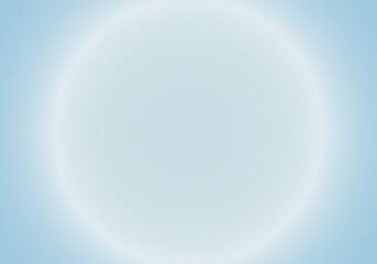 Fondo de degradado frío radial de color azul a blanco