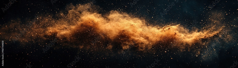 Aufkleber celestial phenomenon display outer space digital art cosmic environment galactic view astronomical c