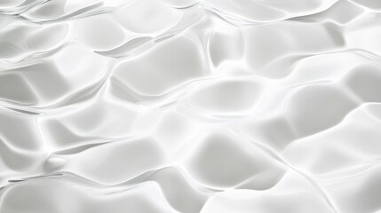 Obraz premium Abstract white water shadow texture with natural ripples on transparent surface