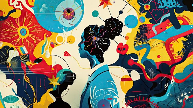 WHO campaign poster promoting awareness on global health and disease prevention initiatives