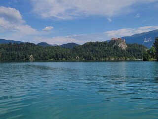 lake in the mountains