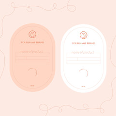 Cosmetic lables 