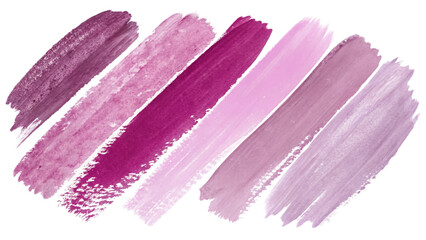 Purple paint strokes, artistic brush marks, vibrant color palette, abstract design, creative background elements.