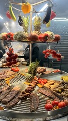 fish on the grill