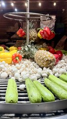 vegetables at the market