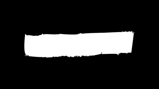 rough brush stroke 4k animation on a black background
black and white brush animation
rough paper torn effect hd black and white animation