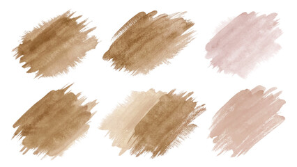 Soft watercolor textures, earthy color palette, artistic brush strokes, versatile design elements, background for creatives.