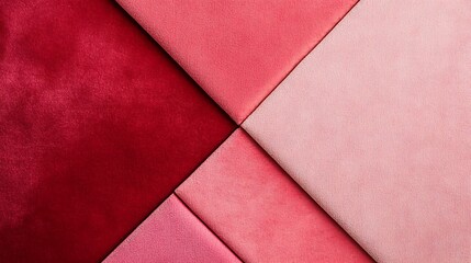 Fototapeta premium Red Pink Velvet Fabric Texture Background