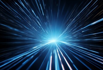 ray speed line design motion light vector science technology background blue stripe