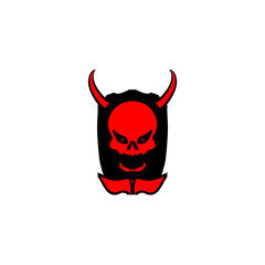 Oni Skull Shield Logo