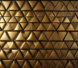 Geometric pattern of golden triangles and circles,  circle,  contemporary style, geometric pattern