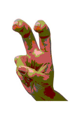 hand signs alphabet in pounds poses gestures hand signs sign language image vector