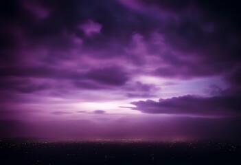 Fototapeta premium clouds night purple