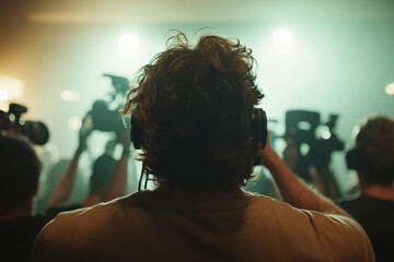 Amidst the Lights, Creators Capture Moments at a Vibrant Gathering of Filmmakers