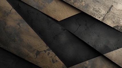 Create a graphic design without any text, Cover Design creative no text show on cover, in the style of dark Black and beige, realistic textures, asante art, aluminum, firecore, crisp lines