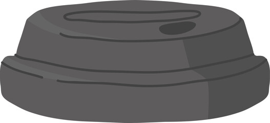 Handdrawn Disposable Cup Lid