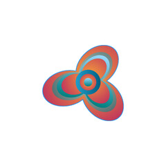 Triple Leaf Spiral Logo