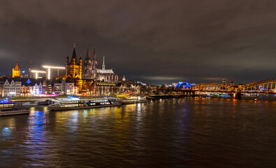 Naklejka premium Köln am Rhein
