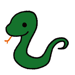 Fototapeta premium snake_line_color