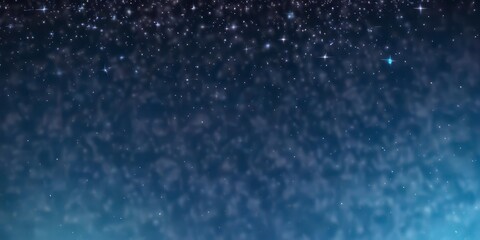 abstract blue background with scattered stars,  space,  celestial,  blue