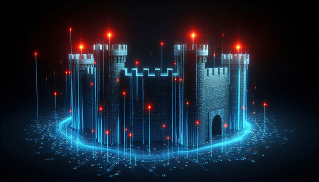 Binary digital fortress - Cyber security