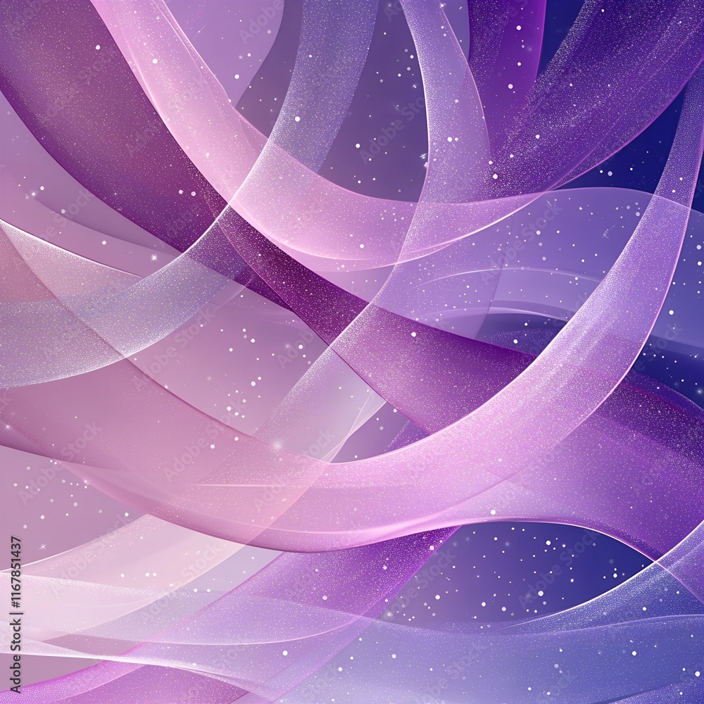 Poster abstract ribbon gradient design image