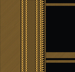 Intricate ornamental designs ideal for sophisticated Pattern, gift wrap, and garments.