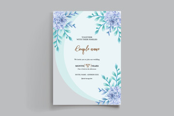 floral bridal shower invitation templates