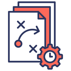 Obraz premium Project Milestones Icon
