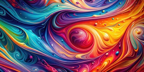 Abstract liquid background with colorful swirling patterns , liquid, abstract, background, texture, swirl, colorful, vibrant, design