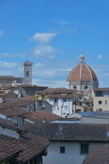 Fototapeta premium the view of Florence Cathedral, the romantic Italy