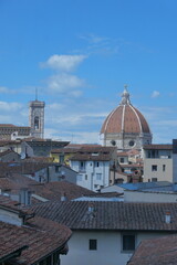 Obraz premium the view of Florence Cathedral, the romantic Italy