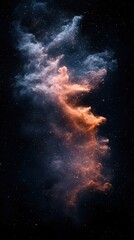 Obraz premium Breathtaking image of a vibrant cosmic explosion in a captivating interstellar landscape showcasing the beauty and mystery of the universe