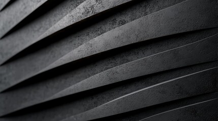 Abstract Black Parallel Lines in High Fidelity Design